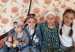 Жительница ершовского села Антонина Васильевна Шенина отмечает юбилей