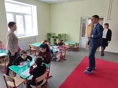 Замглавы администрации Ершовского района посетил школу с. Перекопное