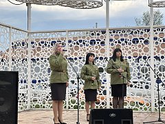 В Ершове на малой сцене прошел концерт, посвящённый Дню Победы
