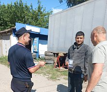 Общественник посетил участковый пункт полиции в городе Ершове