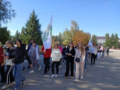 10000 шагов прошагали по Ершову любители здорового образа жизни в минувшую субботу