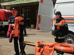 В Ершовском районе отдыхающие в детских оздоровительных лагерях знакомятся с правилами пожарной безопасности