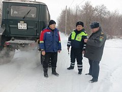В Ершовском районе прошел рейд «Снегоход»