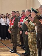 В ершовской школе пополнились ряды юнармейцев