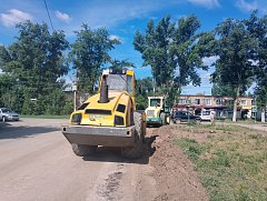 В Ершове идет масштабный ремонт дорог