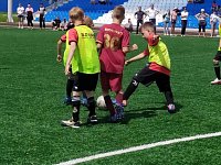 Состоялась первая домашняя игра первенства Саратовской области по футболу среди юношей
