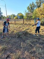 Ершовские сельчане заботятся о красоте своей малой родины