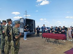 Сегодня в Ершове в последний путь проводили Галлямова Виктора Александровича