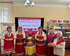 «Многоликая Россия»: ершовцев познакомили с мордовскими традициями