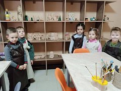 Юные ершовские  следопыты побывали  в гончарной мастерской    