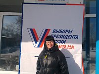 Ершовская женщина-спасатель голосует за будущее