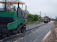 Сразу в нескольких населенных пунктах Ершовского района успешно завершен ремонт дорожного полотна
