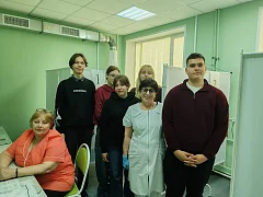 В Ершовской районной больнице состоялась встреча с будущими студентами-медиками