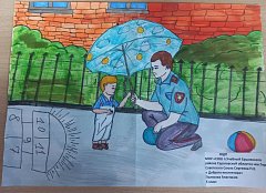 В Ершове подвели итоги конкурса рисунков «Инспектор по делам несовершеннолетних глазами детей»