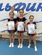 В ФОКе «Дельфин» г. Ершова прошло открытое занятие по гимнастике