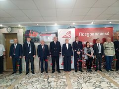 Память, которую хранит коллектив: в локомотивном депо г. Ершова открыли мемориальную доску