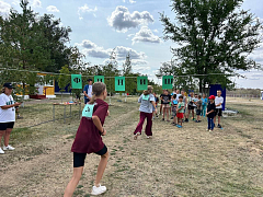 День единых действий: «Дельфиновский забег» в ершовском лагере