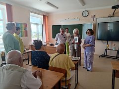 Спустя 60 лет ершовские выпускники вновь встретились в стенах родной школы