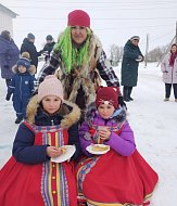 В Ершовском районе проходят народные гулянья-проводы зимы