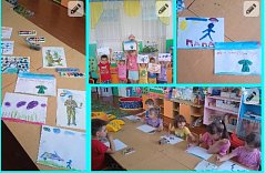В Ершовском районе маленькие патриоты участвуют в конкурсе рисунков в поддержку участников СВО «Мой папа — герой!»