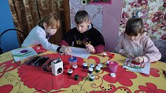 В Ершовском районе дети рисуют волшебство