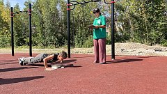 В Ершове отметили День физкультурника сдачей нормативов ГТО