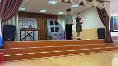 Театрализованную постановку подготовили в школе г. Ершова к памятной дате