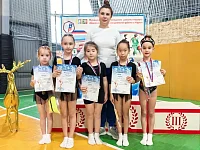 Областные соревнования по художественной гимнастике: дебют ершовских гимнасток