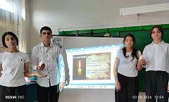 В школах Ершовского района сегодня почтили память невинных жертв Беслана
