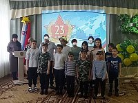 В Ершовском реабилитационном центре прошла тематическая неделя «Защитником быть - Родине служить»