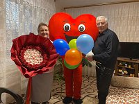 «Сапфировая» семейная пара из Ершовского района сегодня принимает поздравления