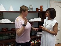 Ершовскую школу искусств посетила министр культуры области Наталья Щелканова 