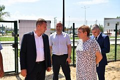 Глава региона Роман Бусаргин с рабочим визитом посетил Ершовский район