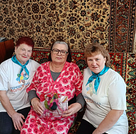 «Серебряные» волонтеры Ершовского района  провели акцию «Визит внимания»