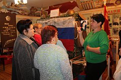 Ершовцы посетили выставку «На переломе эпох. Специальная военная операция»