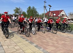 Велопробег в честь 80-летия Победы объединил жителей Ершова