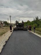 В Миусском МО Ершовского района завершен очередной этап ремонта дорог