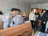 Ершовские волонтёры вновь собираются в путь к линии соприкосновения