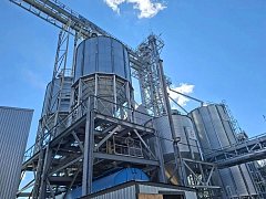 В Ершовском районе строится крупный элеваторный комплекс с возможностью отгрузки зерна железнодорожным транспортом
