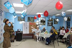 Праздничные мероприятия прошли в Центре соцобслуживания населения в преддверии Дня Победы
