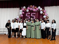 Сельская школа Ершовского района отметила 55-летие