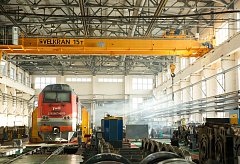 СЛД «Ершовское»: локомотив должен выйти из депо не только исправным, но и чистым