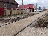 Ершовцев радует успешная реализация программы по ремонту тротуаров