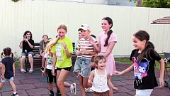 На кластере «Время приключений» прошла игровая программа для юных ершовцев «Веселимся вместе»