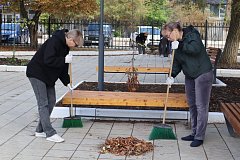 Чистый город начинается с нас: в Ершове прошел субботник