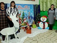 «Дружные соседи» из ершовского села готовятся к встрече Нового года 