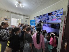 Ершовские школьники увидели, как работает сердце системы безопасности нашего района