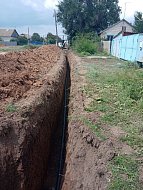 В селе Новорепное Ершовского района идет ремонт водопровода