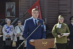 «Воинский эшелон» прибыл в Ершов