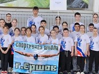 Юные пловцы из Ершова привезли с межрайонных соревнований золото, серебро и бронзу